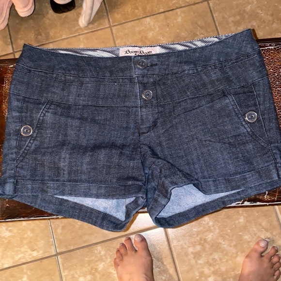 Boom Boom Jeans Pants - BX43 Boom Boom dark short Jeans size 5